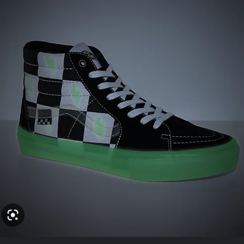 Vans Sk8 Hi Glow In The Dark